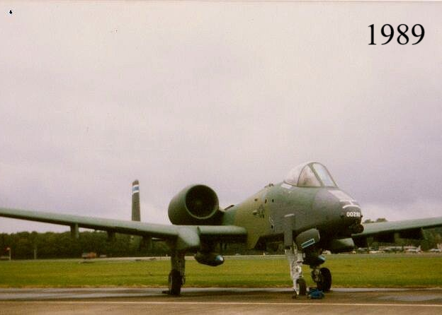 1989 Volkel 1989 A10A Woodbridge Bentwaters USAFE