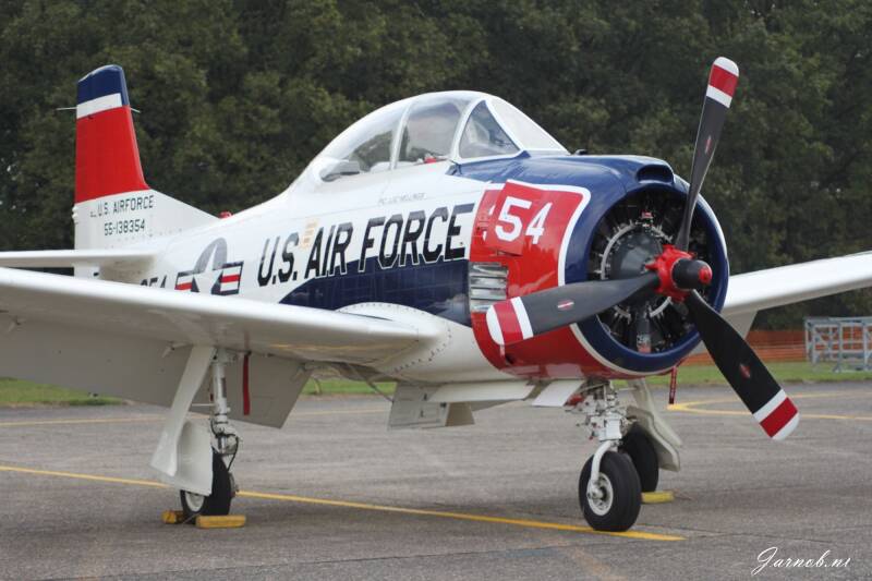 N377WW T28D as ’55-138354’ USAF