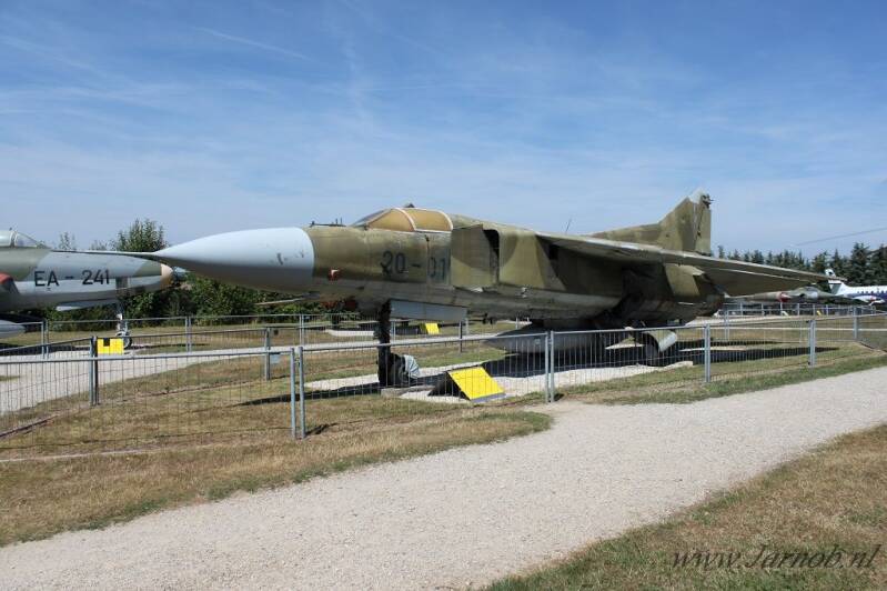 MiG23 20+01 Luftwaffe former NVA 568