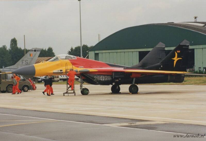 MiG29G 29+21  JG73