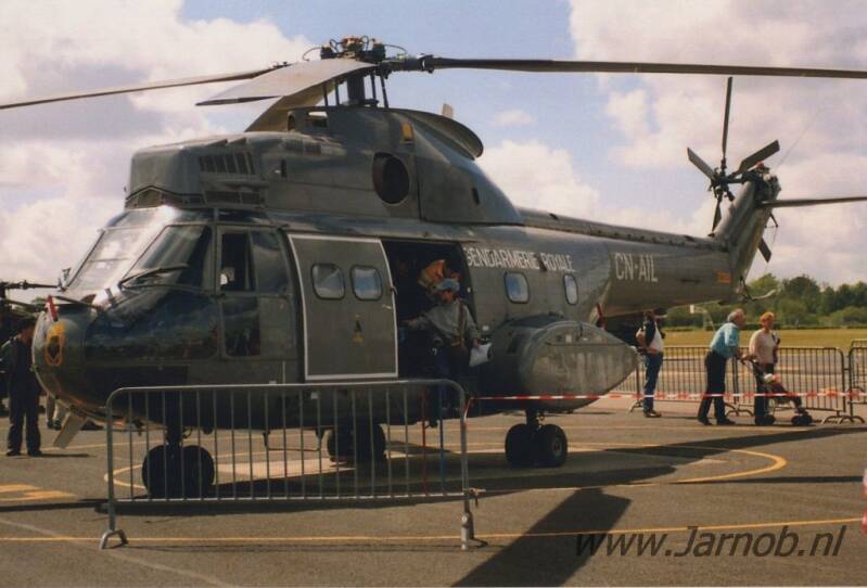 SA330 l1449 CN-AIL Maroccan VIP-flight
