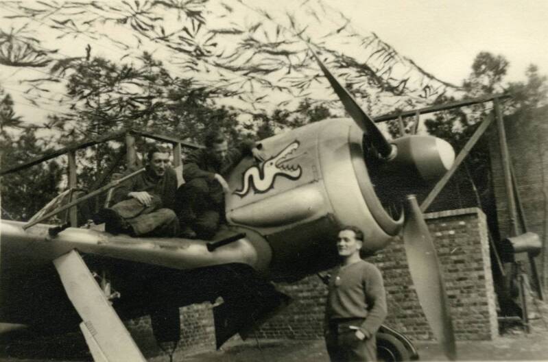 Woensdrecht ww2 FW190 JG1 www.defensie.nl