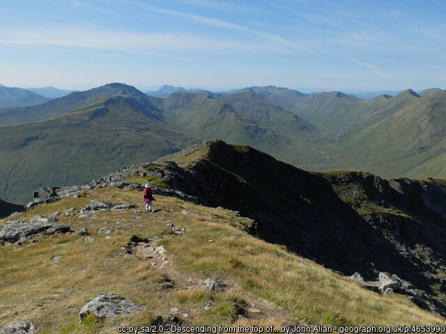 Scotland's Finest: Descending Gleouraich