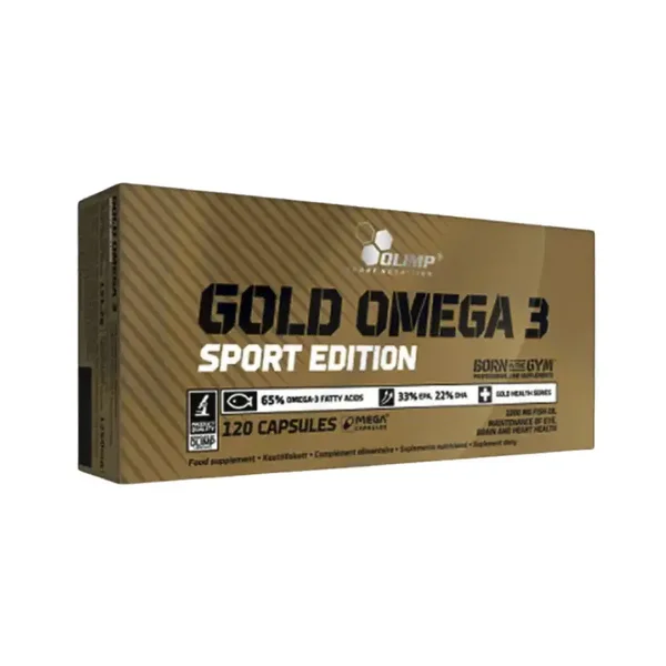 GOLD OMEGA 3 SPORT EDITION - 120 KAPS