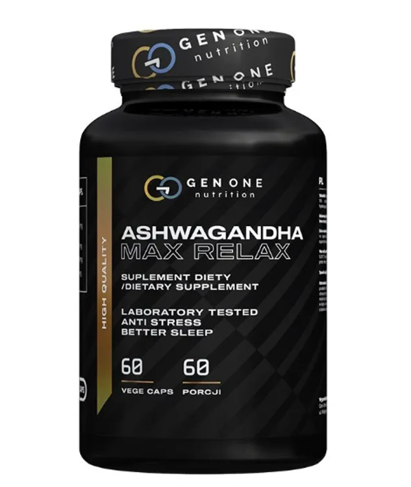 GEN-ONE Ashwagandha Max Relax 60 kaps
