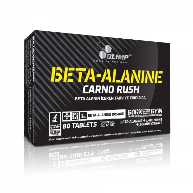 Olimp Beta-Alanine Carno Rush Mega 80 Tab.