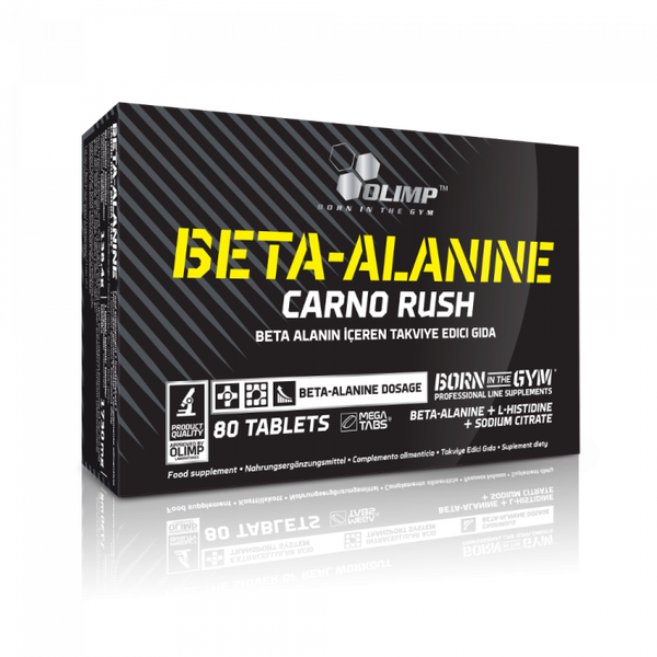 Olimp Beta-Alanine Carno Rush Mega 80 Tab.