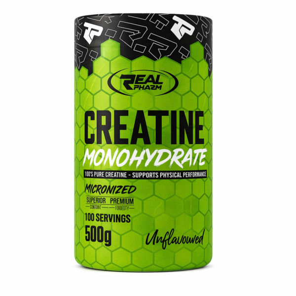 Real Pharm Creatine Monohydrat 500g | różne smaki