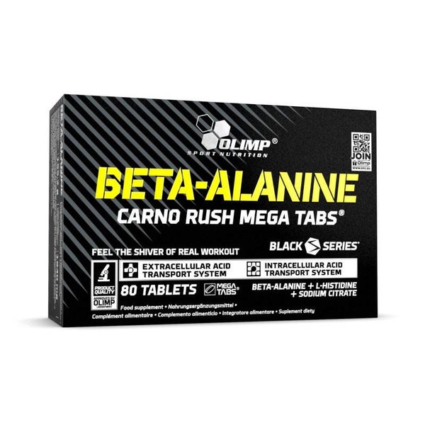 BETA-ALANINE CARNO RUSH MEGA TABS® - 80 TABLETEK