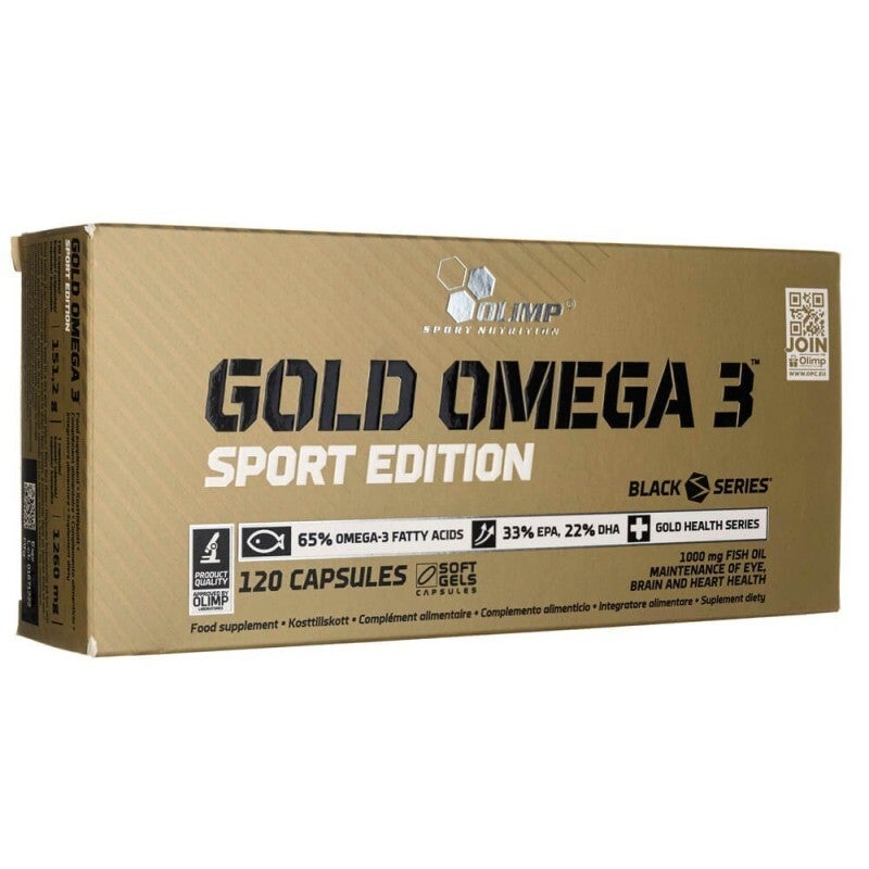 Olimp Gold Omega 3 Sport Edition - 120 kapsułek