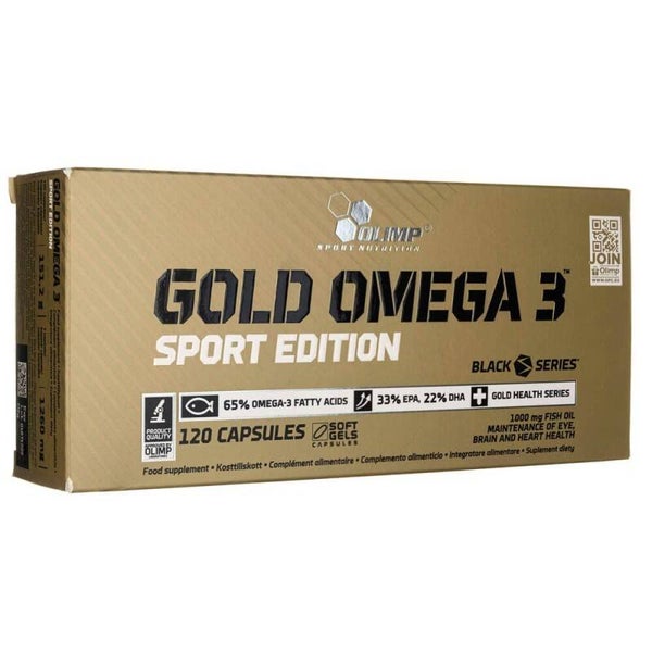 Olimp Gold Omega 3 Sport Edition - 120 kapsułek