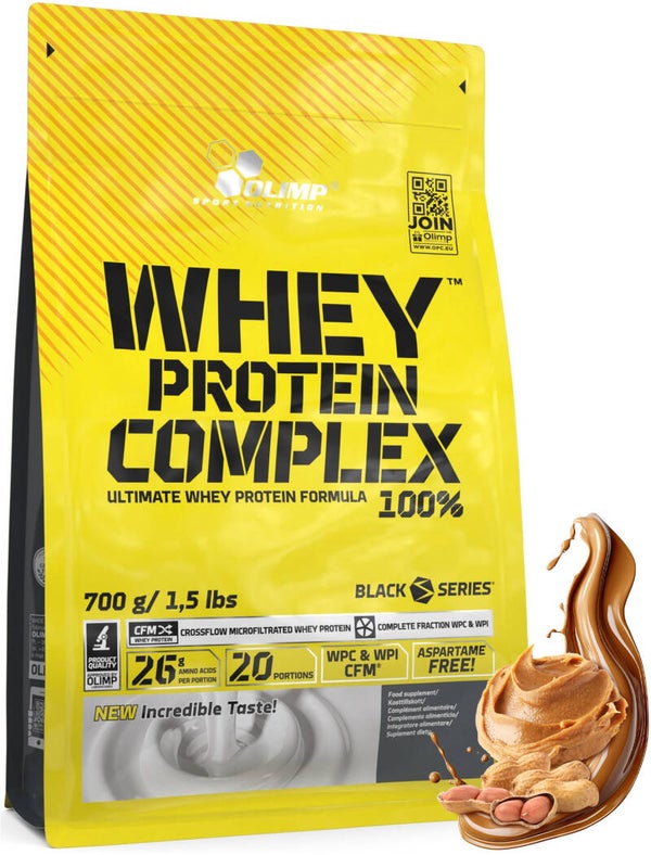 ODŻYWKA BIAŁKOWA WHEY PROTEIN COMPLEX 100% MASŁO ORZECHOWE - 700g