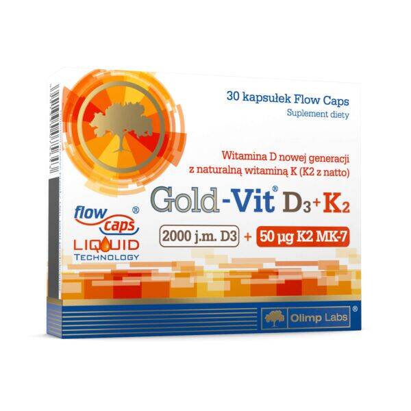 Olimp Gold-Vit® D3+K2 2000 30 kaps.