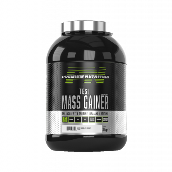 PREMIUM NUTRITION Test Mass Gainer 3kg | wanilia