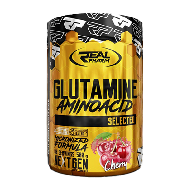 Real Pharm Glutamine 500g | różne smaki