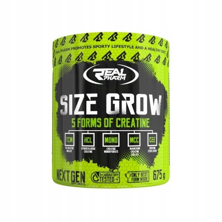 Real Pharm Size Grow 675g | truskawka-arbuz