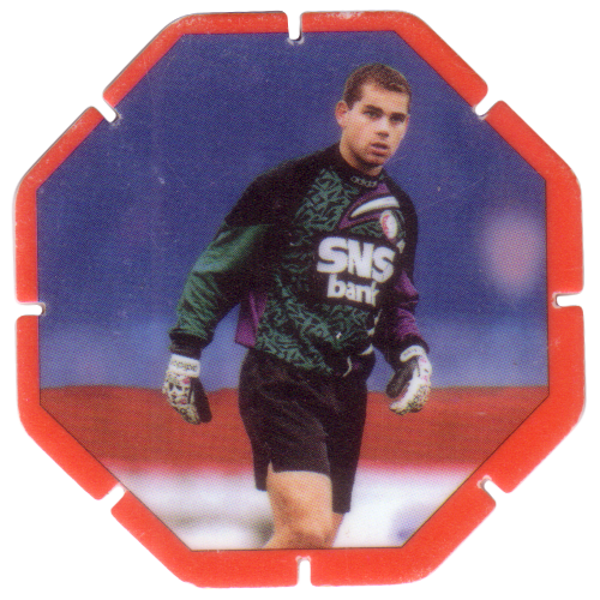 #1: Sander Boschker (FC Twente) - Croky/Nibb-It Topshots Eredivisie 1995-1996