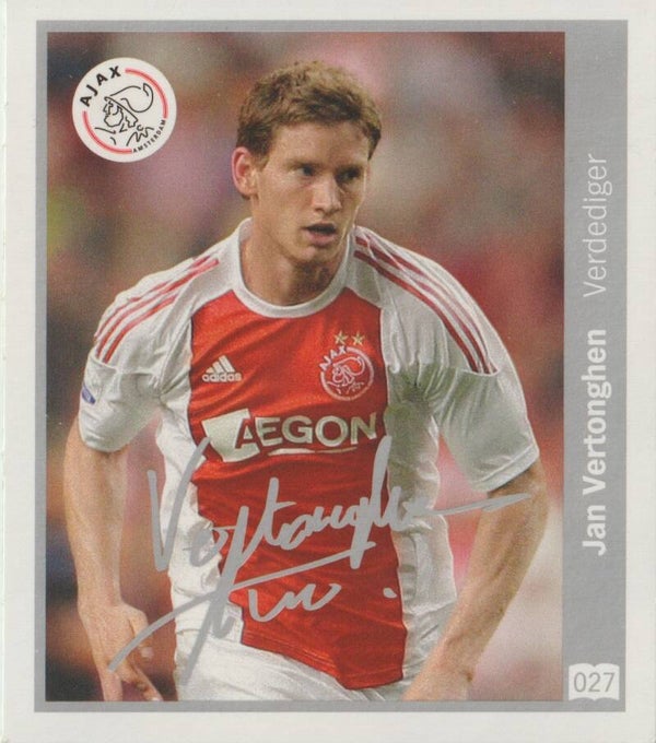 #027: Jan Vertonghen (Ajax) - AH Eredivisie 2010-2011