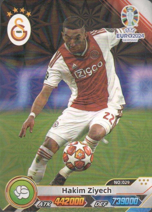 #029: Hakim Ziyech (Galatasaray) - Star Cards UEFA Euro 2024 Germany