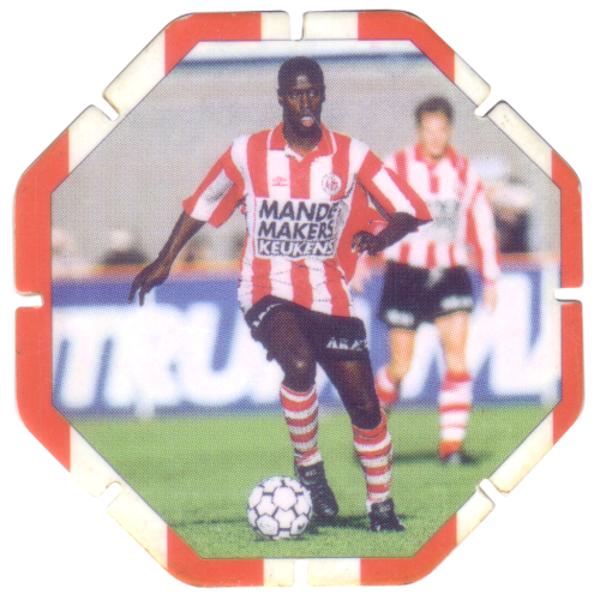 #4: John Veldman (Sparta Rotterdam) - Croky/Nibb-It Topshots Eredivisie 1995-1996