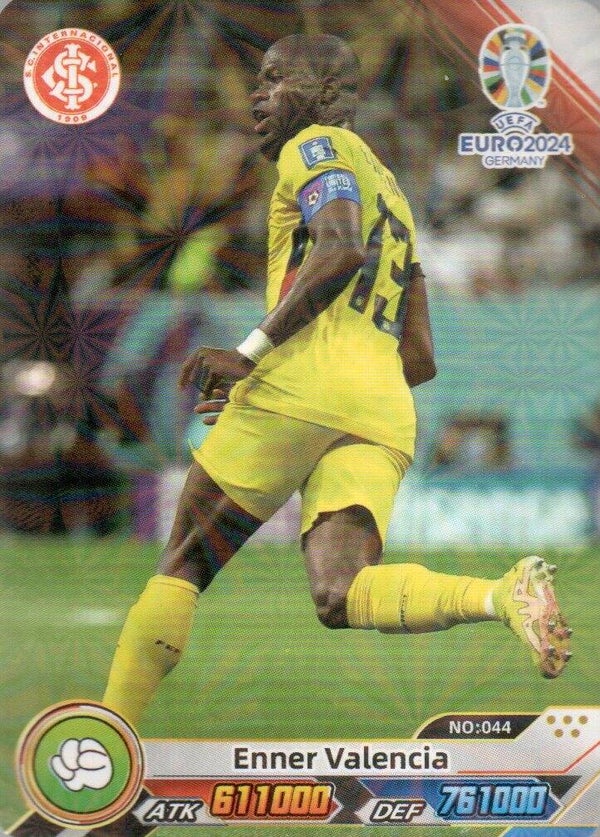 #044: Enner Valencia (SC Internacional) - Star Cards UEFA Euro 2024 Germany