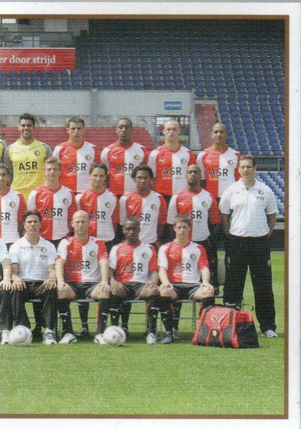 #048: Teamfoto Puzzle rechts (SC Feyenoord) - AH Eredivisie 2009-2010