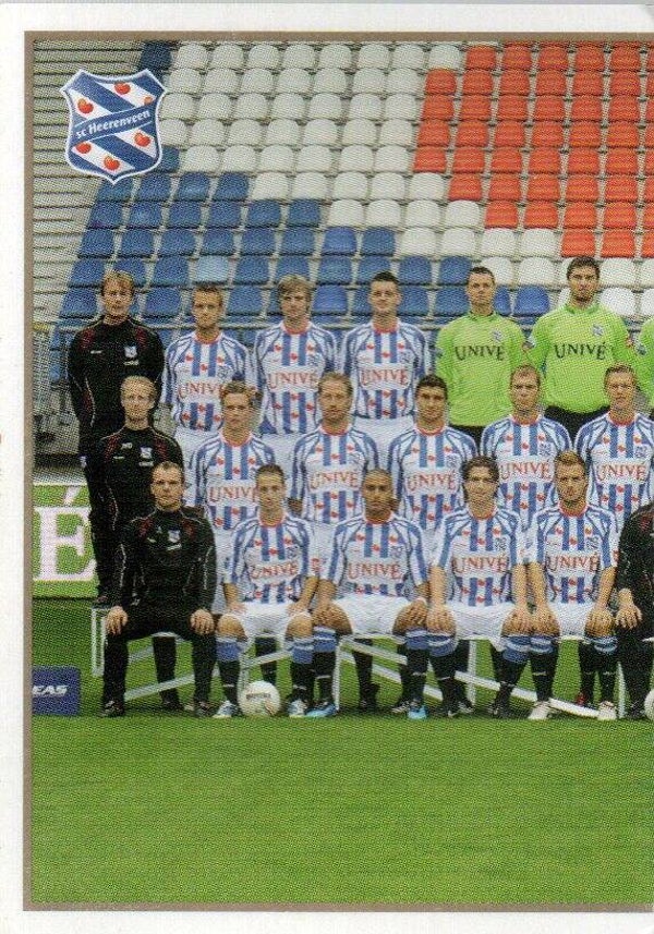 #077: Teamfoto Puzzle links (SC Heerenveen) - AH Eredivisie 2009-2010