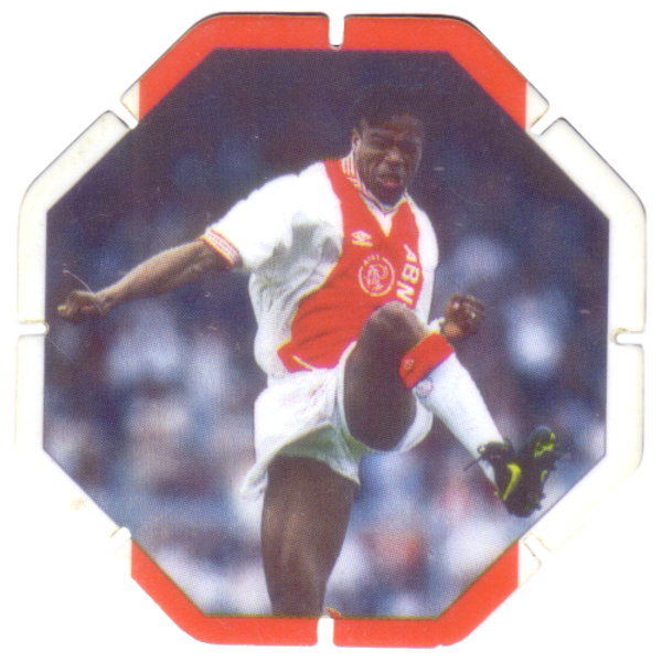 #8: Edgar Davids (Ajax) - Croky/Nibb-It Topshots Eredivisie 1995-1996
