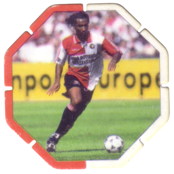 #8: Orlando Trustfull (SC Feyenoord) - Croky/Nibb-It Topshots Eredivisie 1995-1996