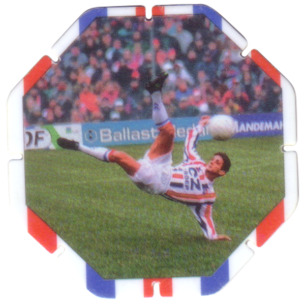 #9: John Lammers (Willem II) - Croky/Nibb-It Topshots Eredivisie 1995-1996