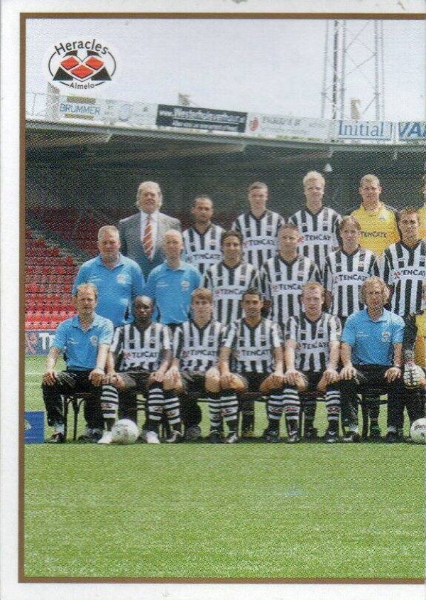 #092: Teamfoto Puzzle links (Heracles Almelo) - AH Eredivisie 2009-2010