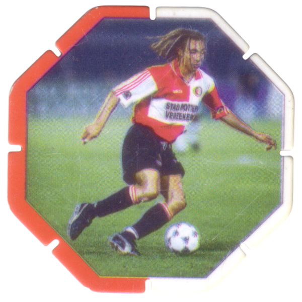 #10: Henrik Larsson (SC Feyenoord) - Croky/Nibb-It Topshots Eredivisie 1995-1996