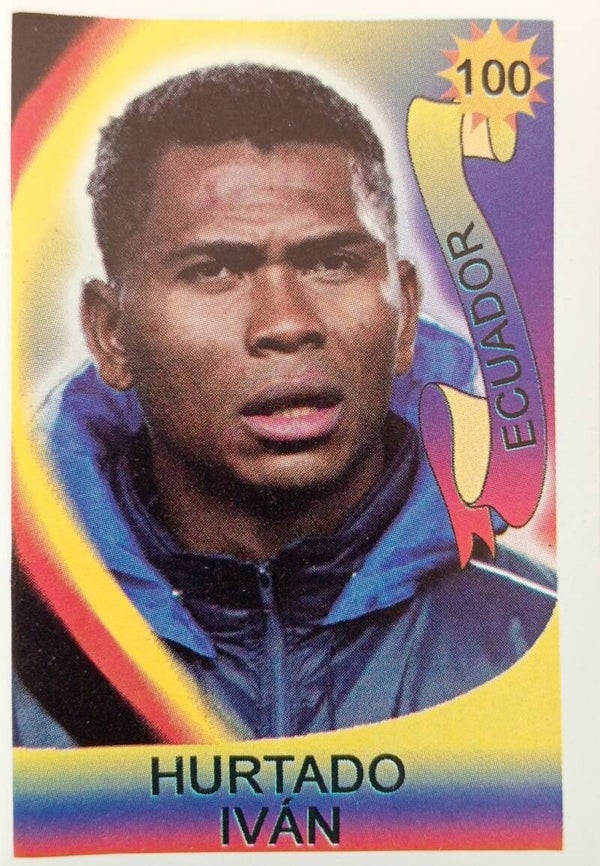 #100: Ivan Hurtado (Ecuador) - Reyauca Viva El Mundial 2006 (WK Duitsland)