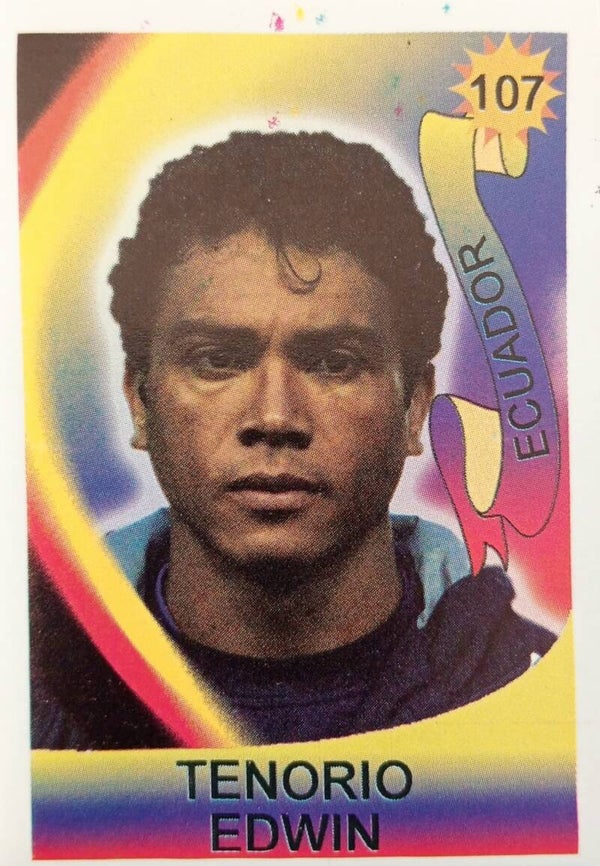 #107: Edwin Tenorio (Ecuador) - Reyauca Viva El Mundial 2006 (WK Duitsland)
