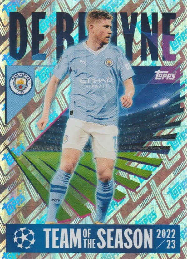 #11: KEVIN DE BRUYNE (MANCHESTER CITY) - TOPPS UEFA CHAMPIONS LEAGUE, SEASON 2023/2024