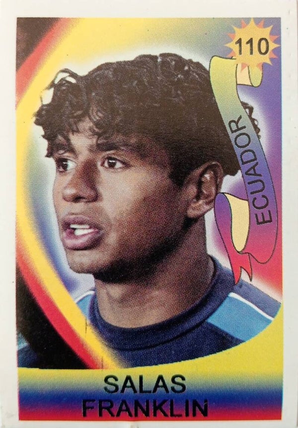 #110: Franklin Salas (Ecuador) - Reyauca Viva El Mundial 2006 (WK Duitsland)