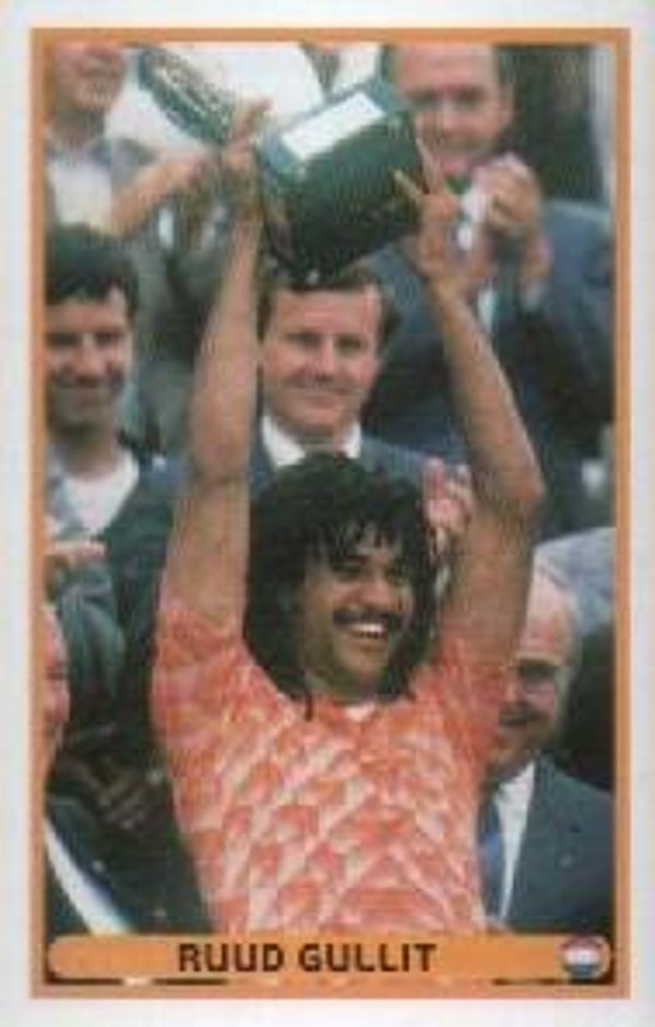 #110: Ruud Gullit (Nederland)  - Panini UEFA Euro 2012 Poland-Ukraine, Het toernooi door de ogen van Oranje