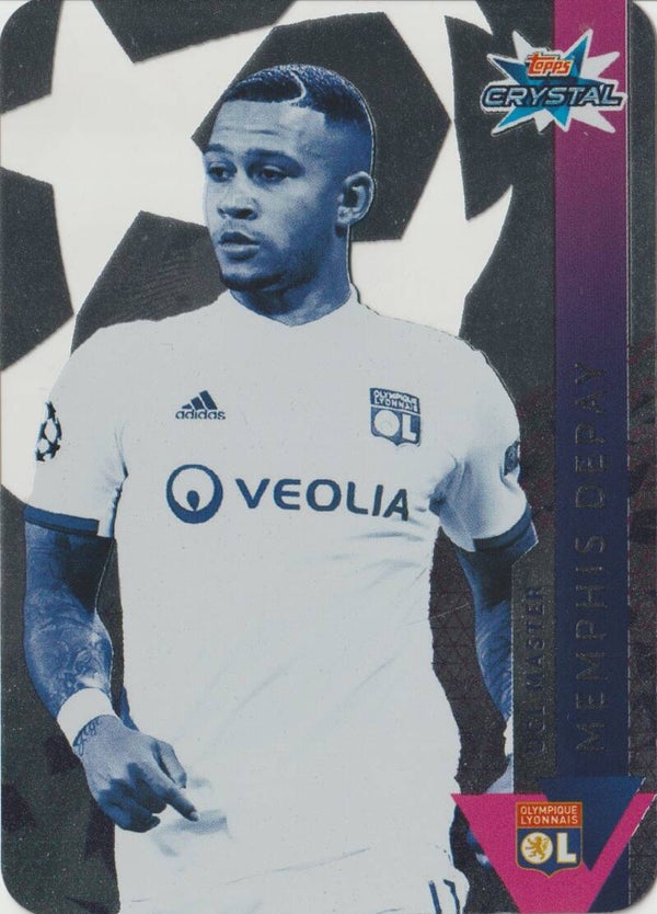 #117: Memphis Depay (Olympique Lyon) Topps UEFA Champions League 2019/2020