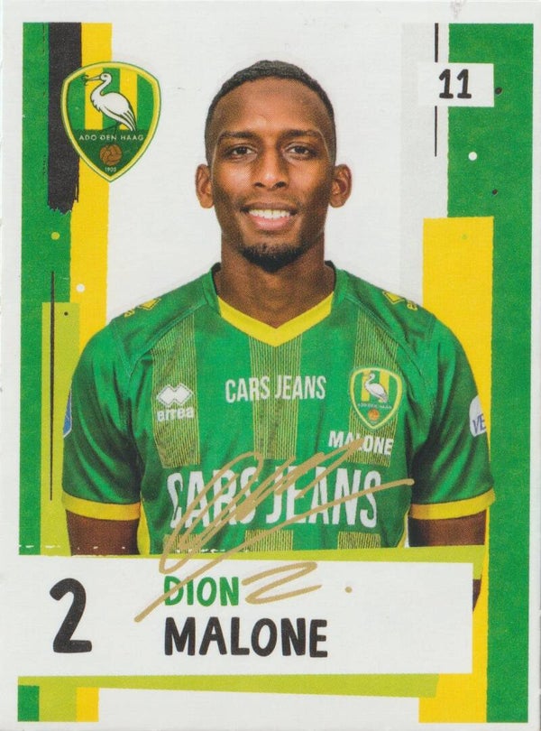 #11: Dion Malone (ADO Den Haag)