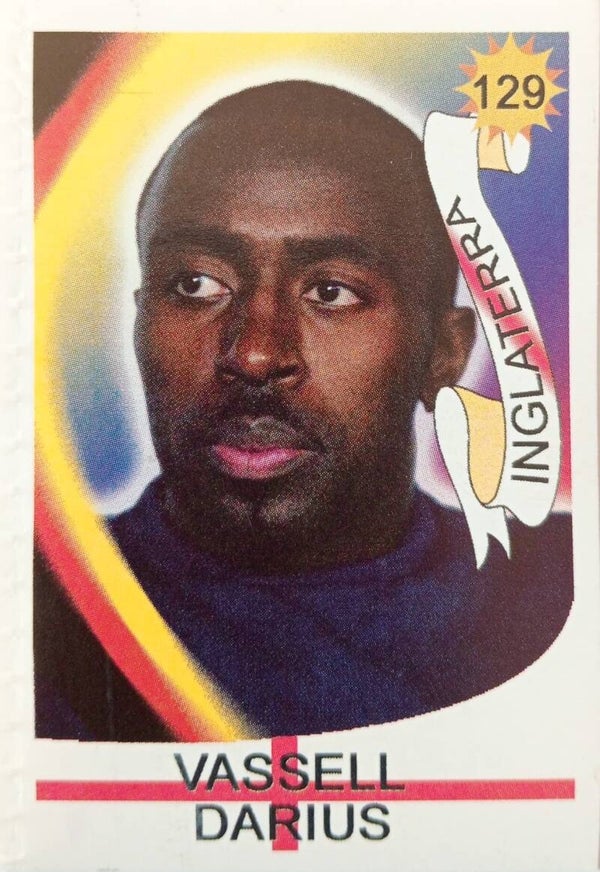 #129: Darius Vassell (Inglaterra / Engeland) - Reyauca Viva El Mundial 2006 (WK Duitsland)