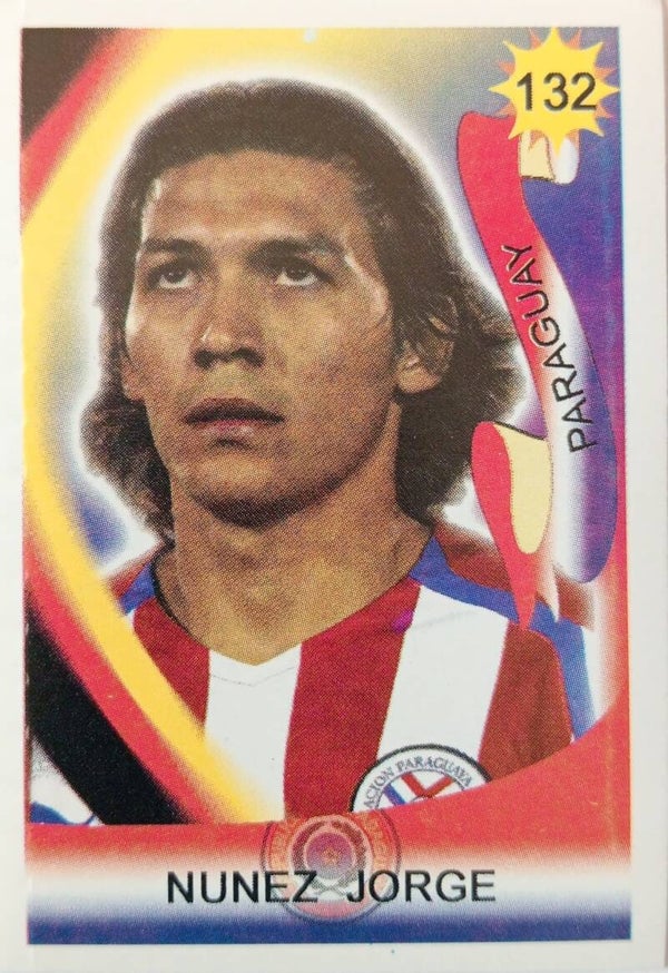 #132: Jorge Nunez (Paraguay) - Reyauca Viva El Mundial 2006 (WK Duitsland)