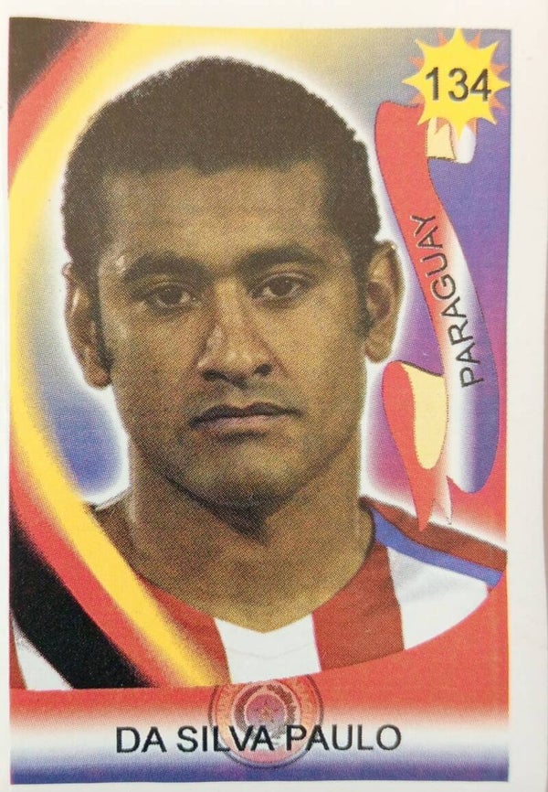 #134: Paulo da Silva (Paraguay) - Reyauca Viva El Mundial 2006 (WK Duitsland)