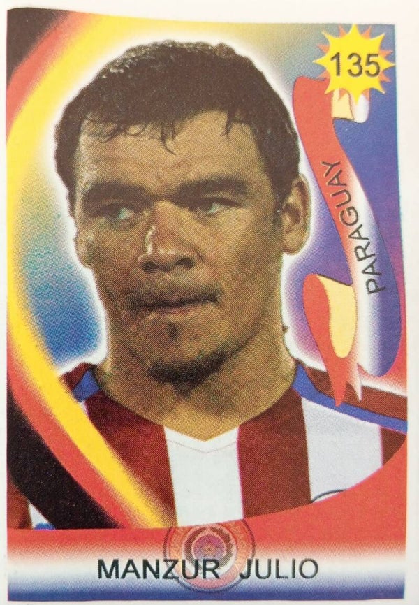 #135: Julio Manzur (Paraguay) - Reyauca Viva El Mundial 2006 (WK Duitsland)