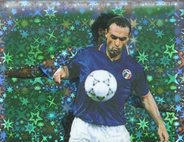 #14: Salvatore Schillaci (Italië 1990) - DS Sticker Collections World Cup France 98