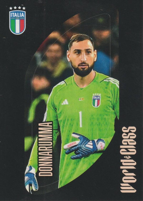 #141: Gianluigi Donnarumma (Italy) Line Up - Panini World Class 2024