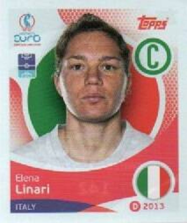 #142: Elena Linari (Italy) - Topps UEFA Women's Euro Switzerland 2025