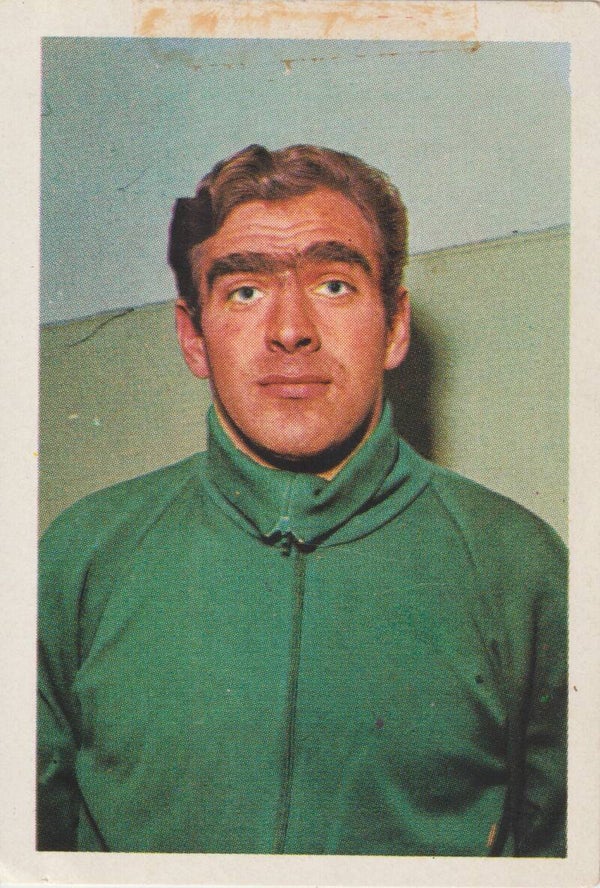 #147: Jan Teske (Holland Sport) - VanderHout - VanderHout Voetbalsterren 1969/1970