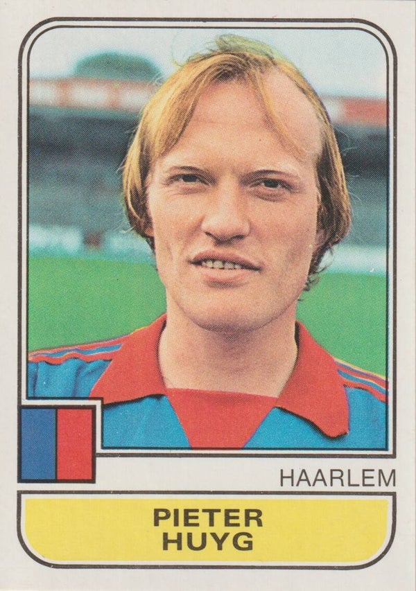 #149: Pieter Huyg (Haarlem) - Panini Voetbal 82 (Eredivisie)