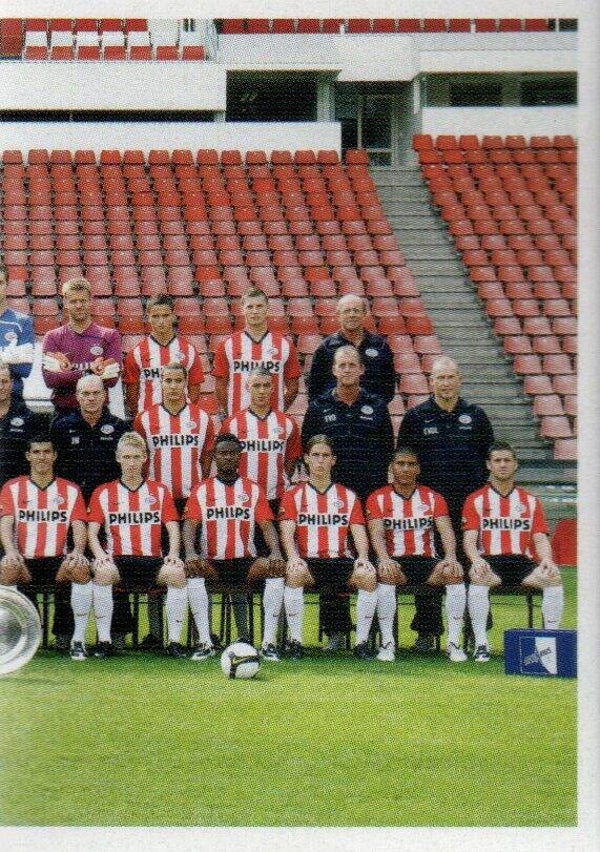 #153: Teamfoto puzzle rechts (PSV Eindhoven) - AH Eredivisie 2008/2009