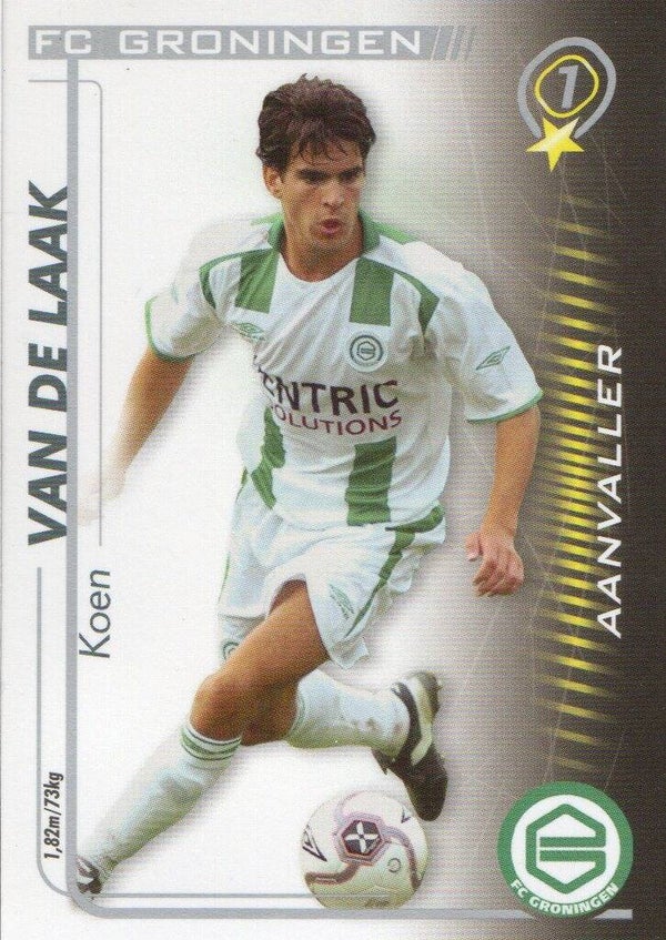 #16: Koen van de Laak (FC Groningen) - Magic Box Int. All Stars Trading Card Game 2005/2006